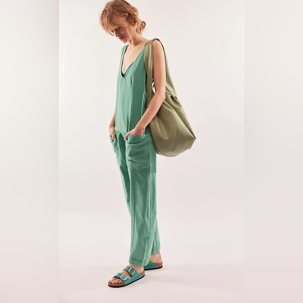 NWOT size XS Free People High Roller jumpsuit